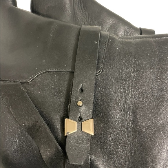 Enzo Angiolini Knee High Black Boots Size 9.5 Sleek Chic - Picture 5 of 10